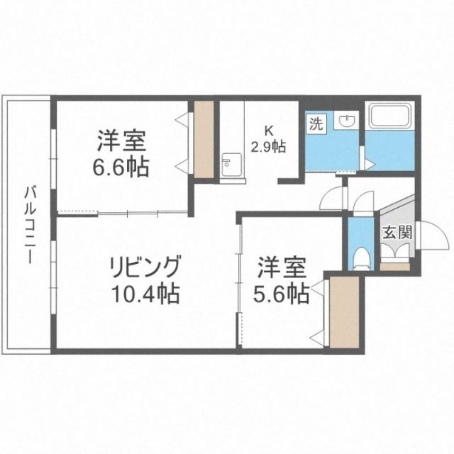 グラン札幌（ＧＲＡＮ　ＳＡＰＰＯＲＯ）（703） 間取り図画像