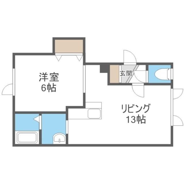 アシェラアネックス（103） 間取り図画像