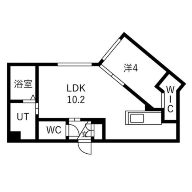 Ａｌｉｖｉｓ菊水（201） 間取り図画像