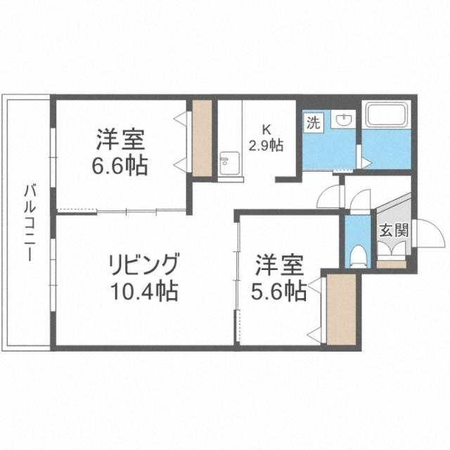 グラン札幌（ＧＲＡＮ　ＳＡＰＰＯＲＯ）（703） 間取り図画像
