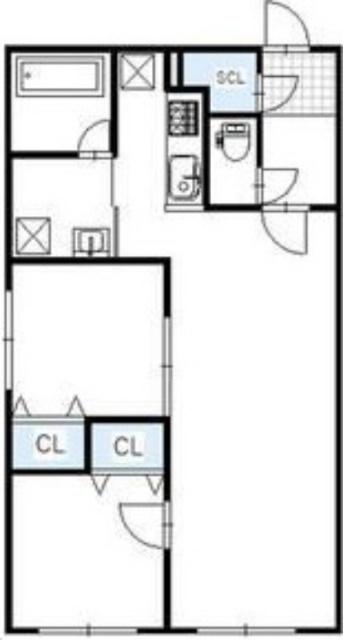 ＢＲＩＧＨＴＯＮ　ＣＯＵＲＴ　Ｎ２０（202） 間取り図画像