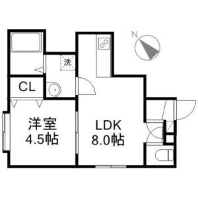 サニーハイム（101） 間取り図画像