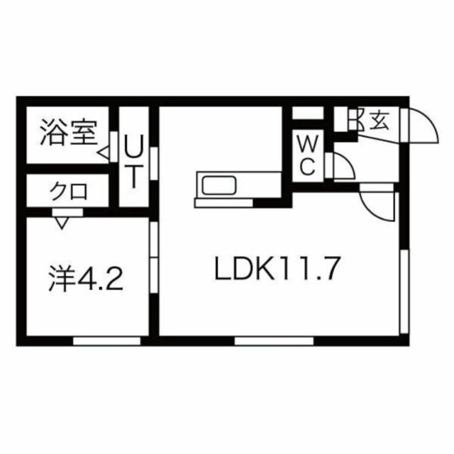 Ｐｉｎｅ　ｈｉｌｌｓ豊平１条（302） 間取り図画像