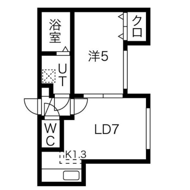 アドバンス南郷１４（103） 間取り図画像