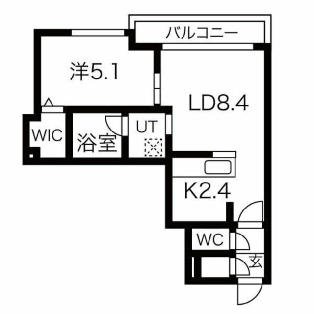Balboni Sette(バルボーニセッテ)（508） 間取り図画像