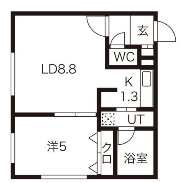 ポーザ福住（302） 間取り図画像