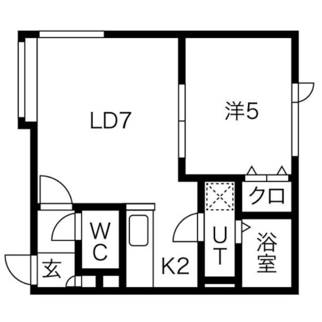 ヴェローチェ（206） 間取り図画像