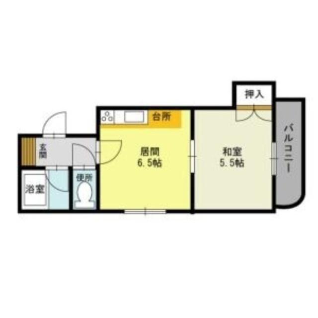 藤井ビル菊水Ⅰ（512） 間取り図画像