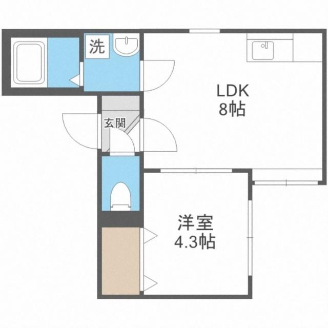 ＨＳ８２１（403） 間取り図画像