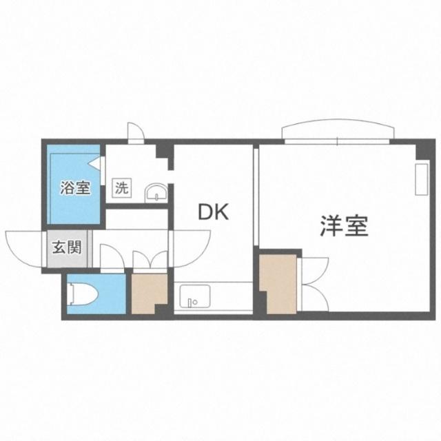 シティハウス南郷１７（401） 間取り図画像