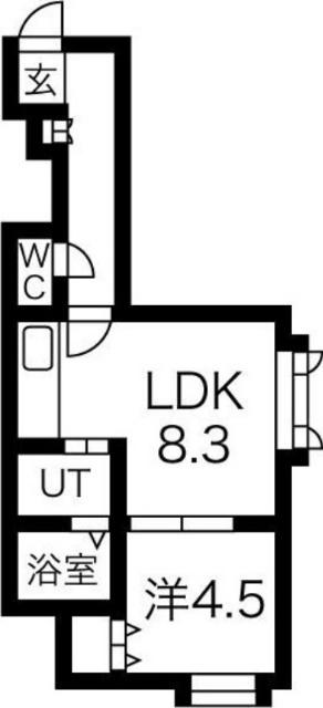 アルティス環状通ＩＶ（102） 間取り図画像