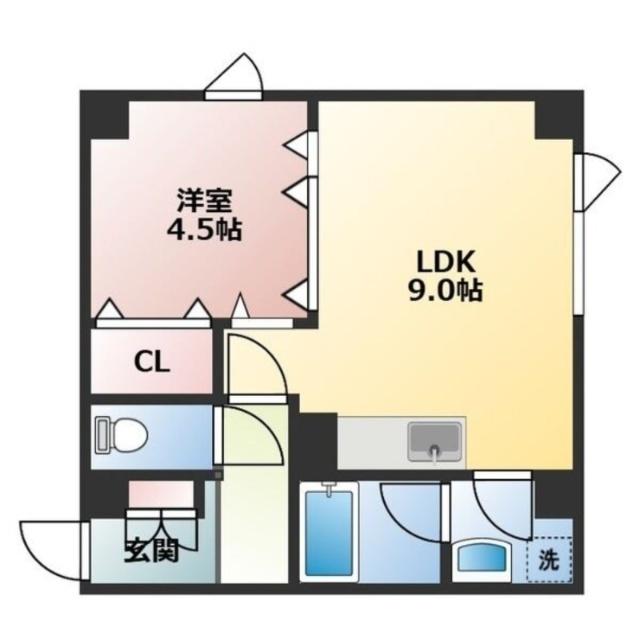 ライブヒア（302） 間取り図画像