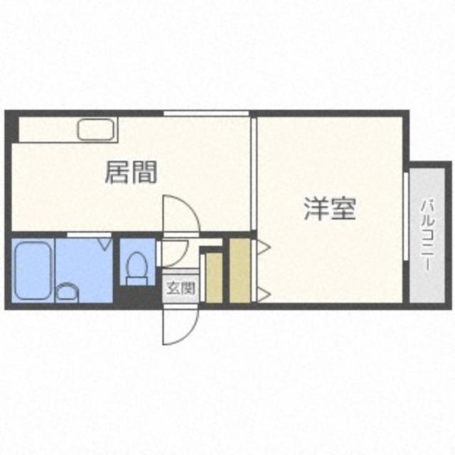 シティーハイムユニゾン２１（202） 間取り図画像