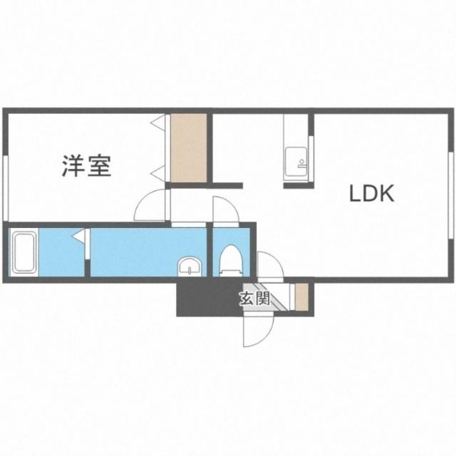 ボヌールパークサイド（302） 間取り図画像