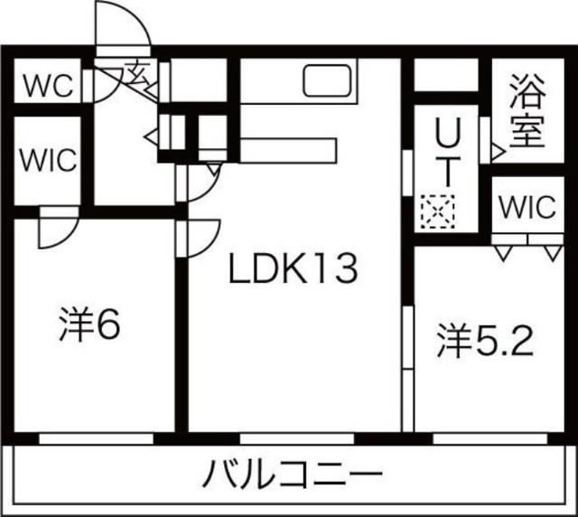 Park Village Sapporo（401） 間取り図画像