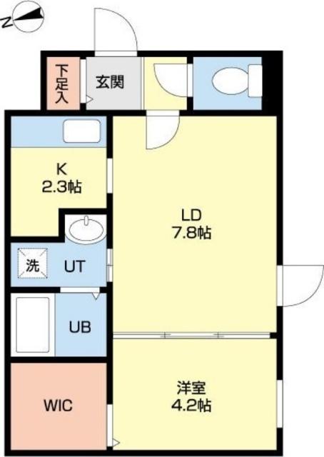 Ｐｒｏｇｒｅｓｓ東区役所前（302） 間取り図画像