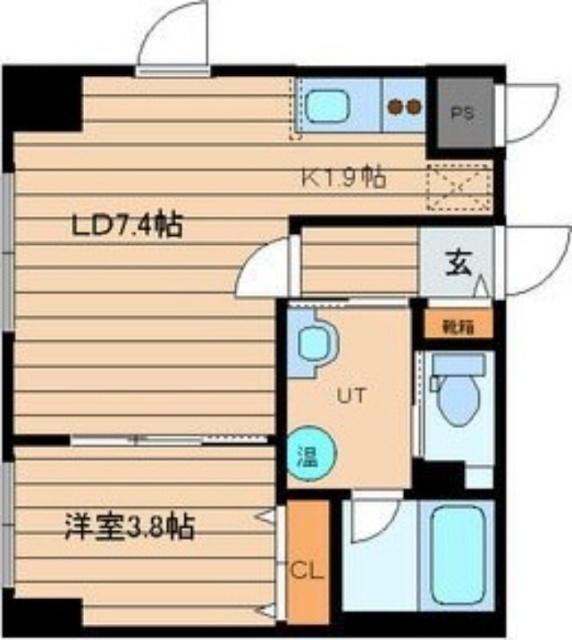 レガート東区役所前Ａ棟（803） 間取り図画像