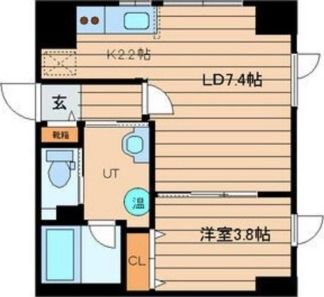 レガート東区役所前Ａ棟（902） 間取り図画像