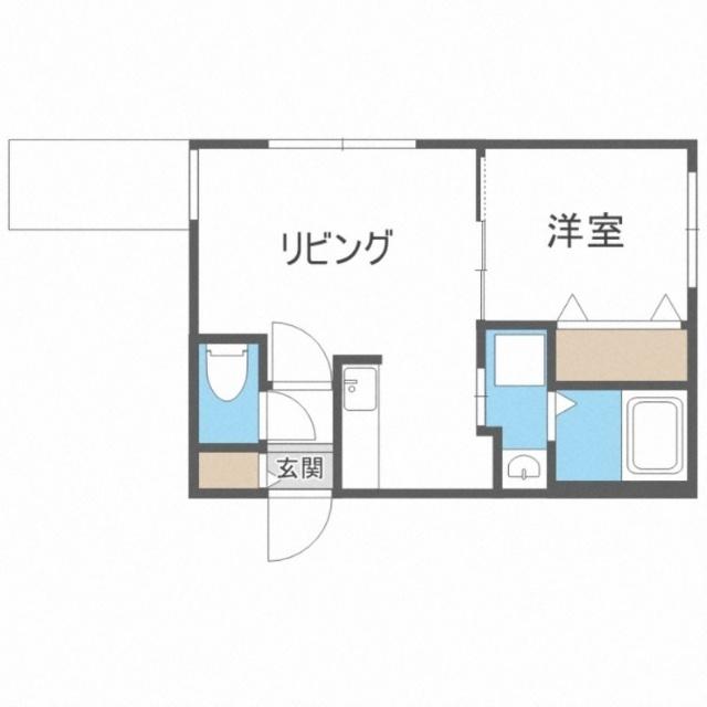 エルヴィータ学園前（103） 間取り図画像