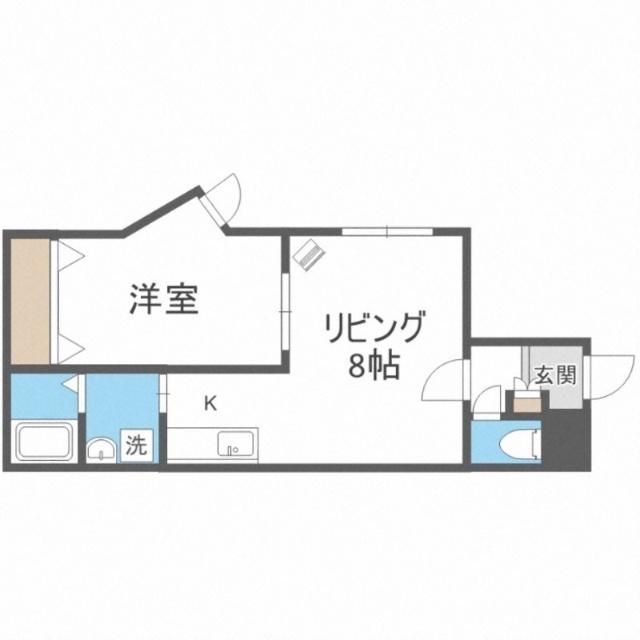 グランメール南郷（202） 間取り図画像