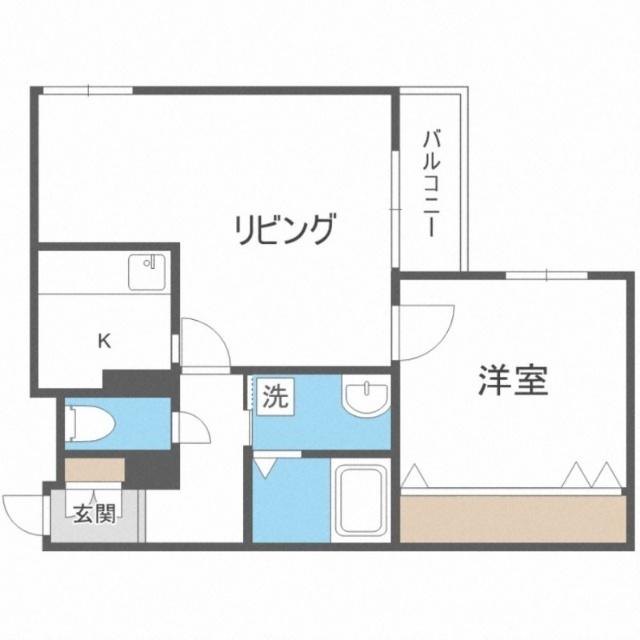 Ｃｏｍｆｏｒｔ栄通（303） 間取り図画像