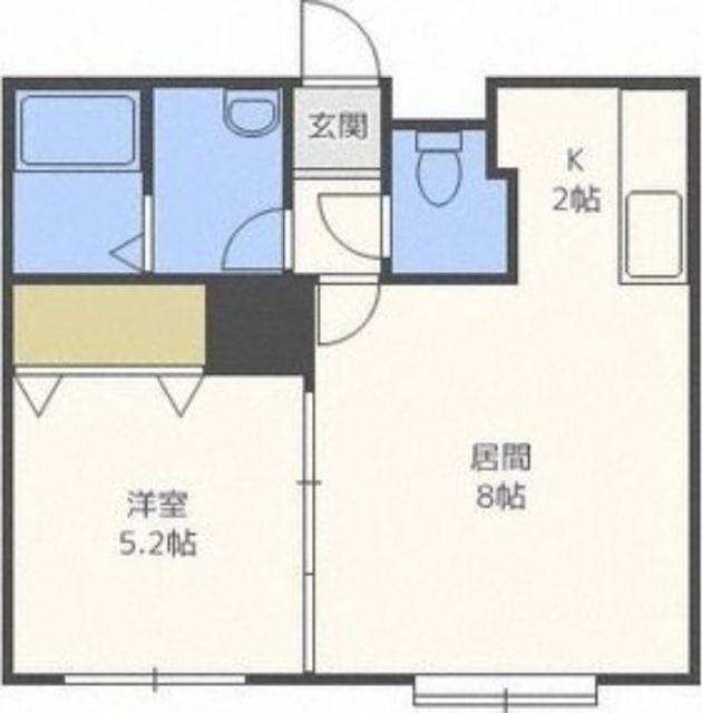 ＭＩＵ.ＣＯ　ＢＬＤ.０６（101） 間取り図画像