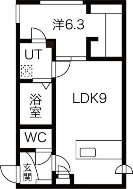 Ｒａｉｓｉｎ(レザン)（103） 間取り図画像