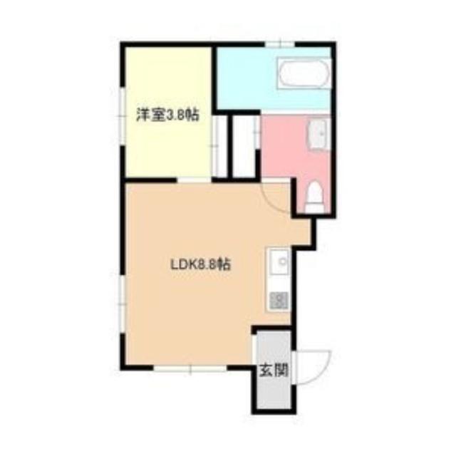 ビアン豊平公園（301） 間取り図画像