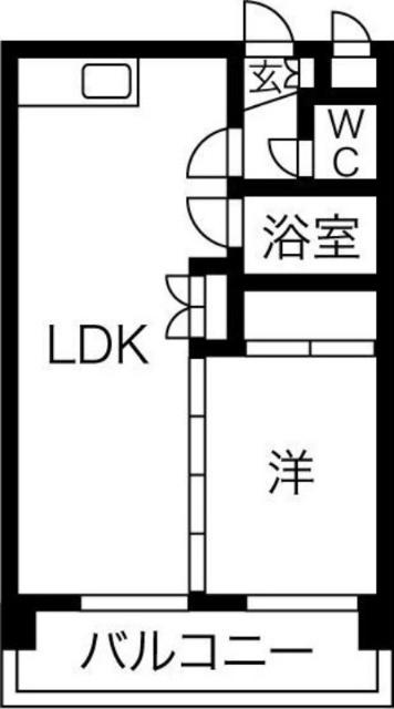 北１８条光ハイツ（205） 間取り図画像