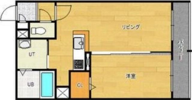 バニラ（405） 間取り図画像