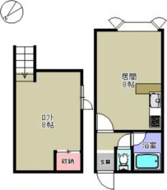パルハイム北麻生（101） 間取り図画像