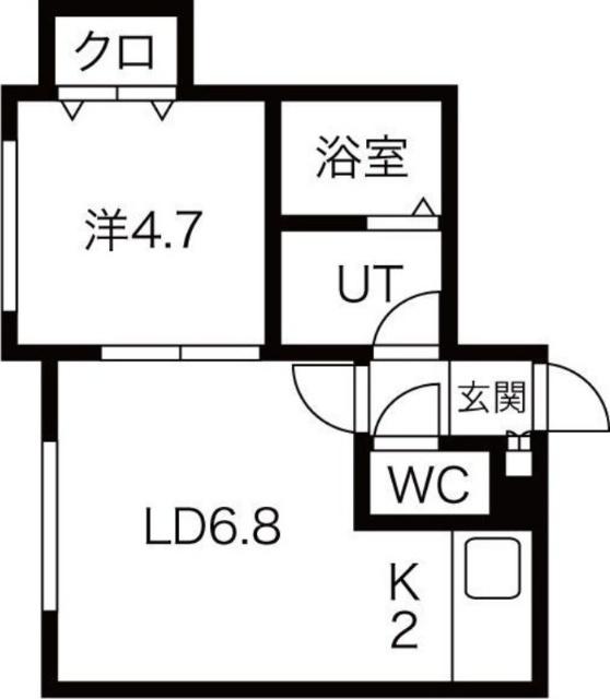 ハイマット（502） 間取り図画像