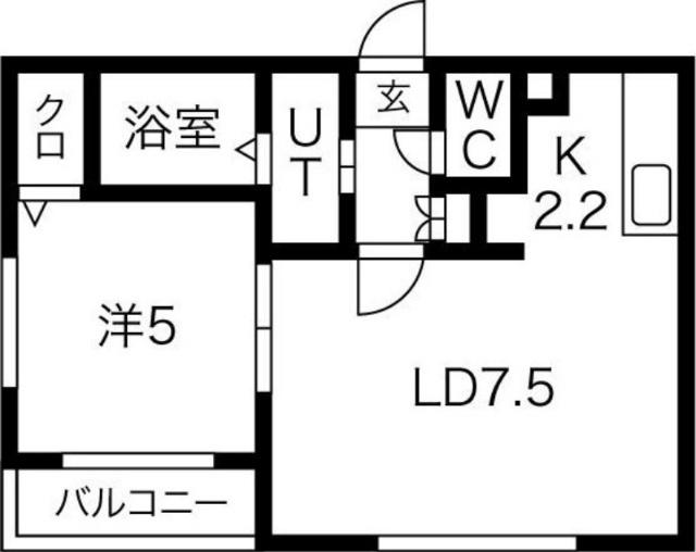 プレミアシティ元町（405） 間取り図画像