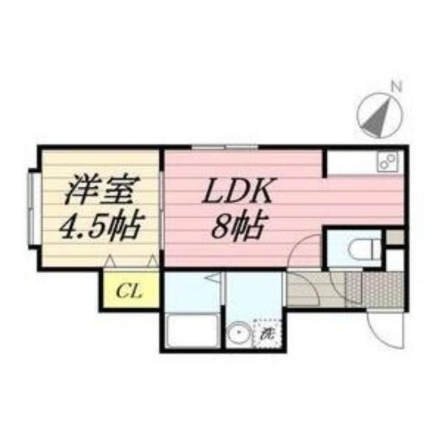 アーバンライフ菊水（102） 間取り図画像