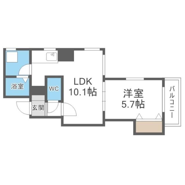 ブルーミン本郷（302） 間取り図画像