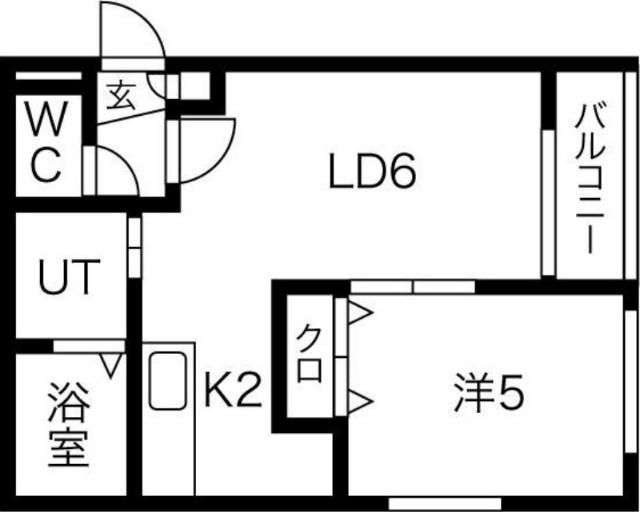 メゾン　クー・ドゥ・クールⅣ（101） 間取り図画像
