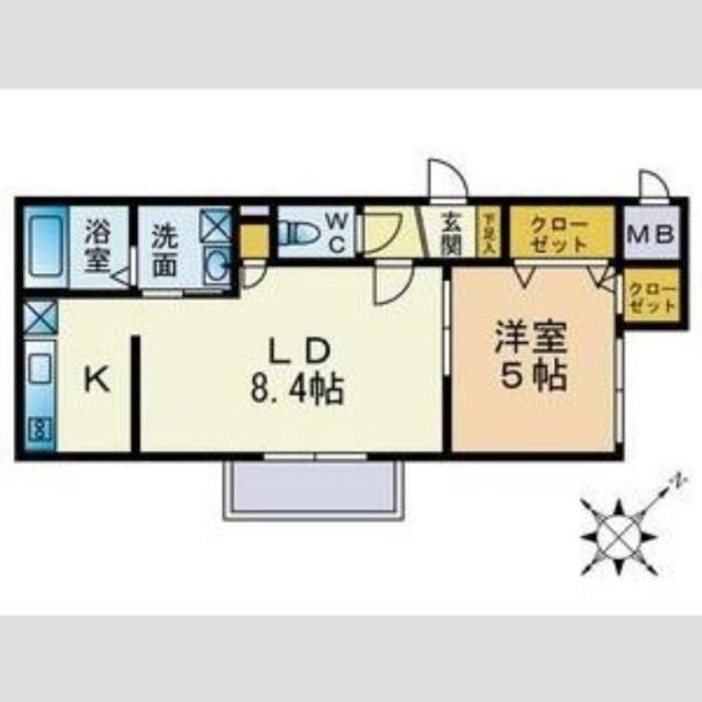 アクアトピア福住（305） 間取り図画像
