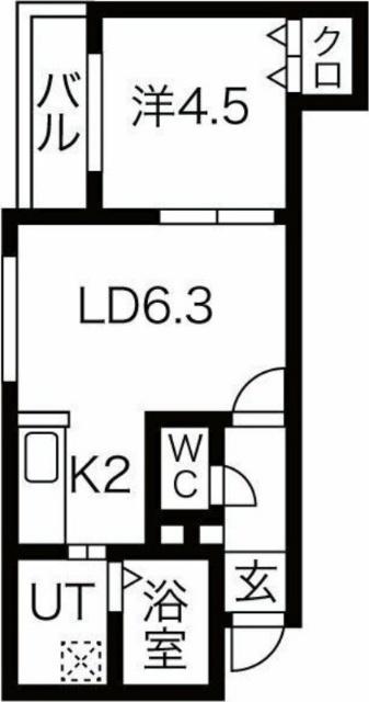 ＨＯＰＥ　Ｎ８/Ｅ８（202） 間取り図画像