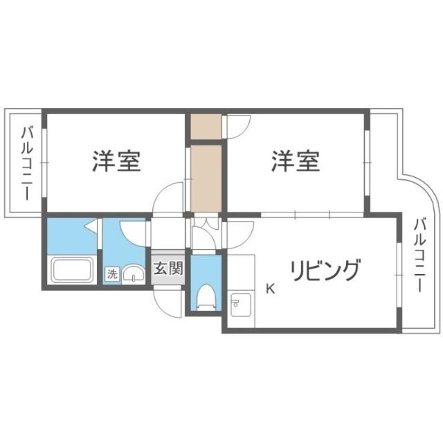 シティ７６　Ⅰ（103） 間取り図画像