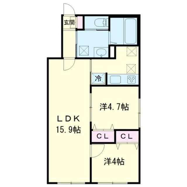 （仮）北２５条東１６　ＭＳ（101） 間取り図画像