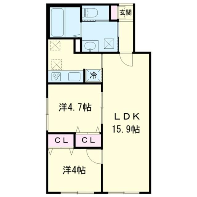 （仮）北２５条東１６　ＭＳ（102） 間取り図画像