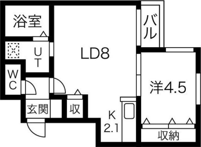 Wynn学園前(ウィン学園前)（202） 間取り図画像