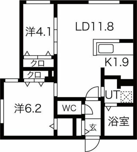 ＡＲＭＡＤＡ（107） 間取り図画像