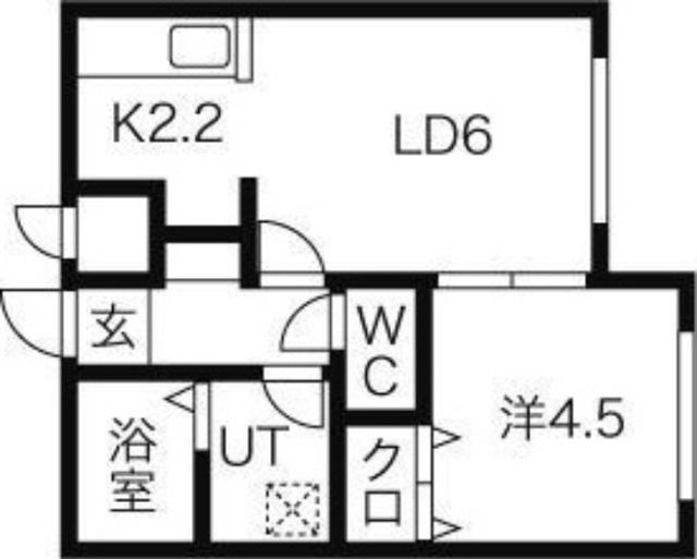 ル・ファール南郷グランデ（503） 間取り図画像