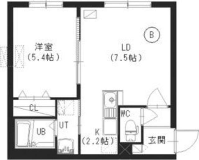 シティレジデンス平岸（202） 間取り図画像