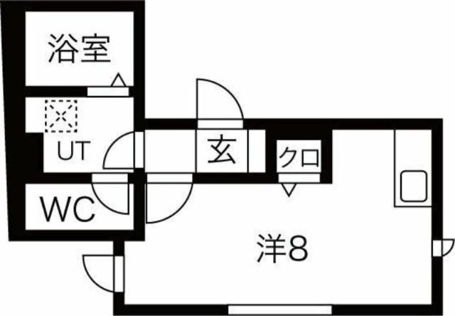 オカピート学園前（403） 間取り図画像