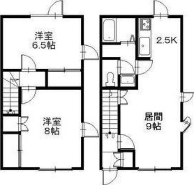 ヴェルドミールⅤ（A） 間取り図画像