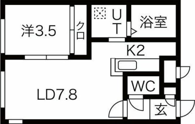 ｒｕ−ｂｉ−５(ルービーファイブ)（302） 間取り図画像