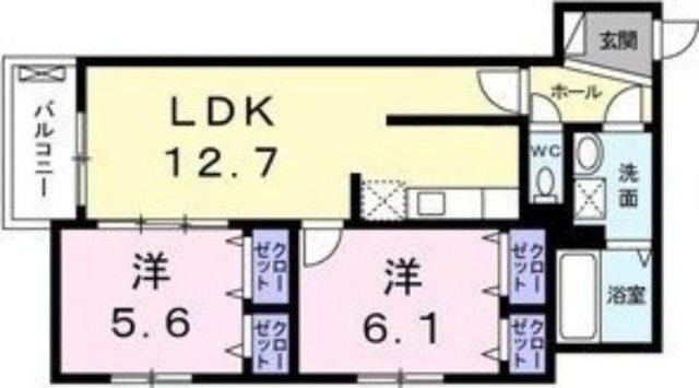 グラーツィア（101） 間取り図画像