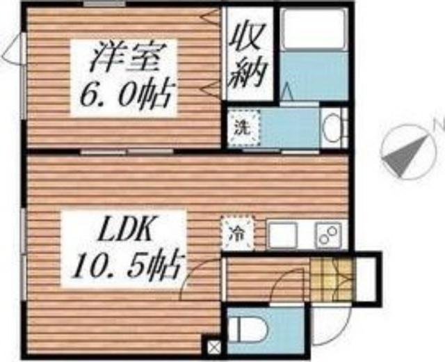 リブレあいの里（203） 間取り図画像